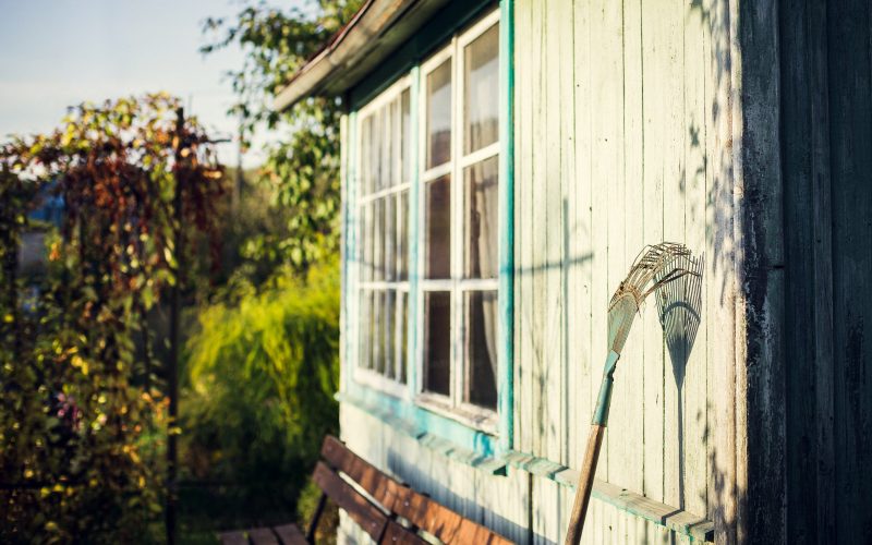 Cabane dans le jardin